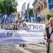 90-ąjai Jūros šventės eisenai  išskirtinai gausi Klaipėdos universiteto komanda