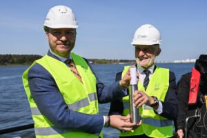 Būsimajame Kruizinių laivų terminale įkasta kapsulė ateities kartoms