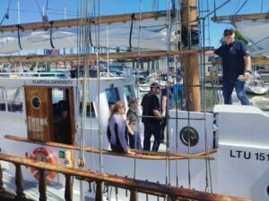 Burlaivis „Brabander“ išlydėtas į prestižinę regatą „The Tall Ships Races 2026“