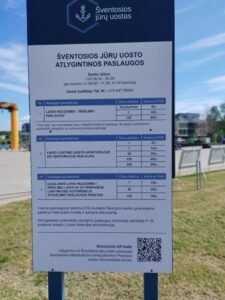 Šventosios jūrų uosto paslaugos
