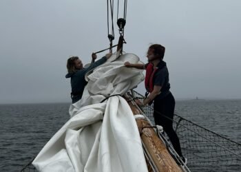 KU burlaivis „Brabander“ ruošiasi prestižinei „The Tall Ships Races 2026“ regatai: