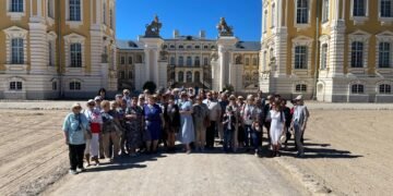 Asociacijos „Klaipėdos žvejybos uosto bendruomenės“ pažintinė kelionė į Latviją: Rundalės rūmus ir Bauskės pilį