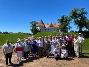 Asociacijos „Klaipėdos žvejybos uosto bendruomenės“ pažintinė kelionė į Latviją: Rundalės rūmus ir Bauskės pilį