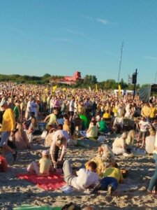 Geltonoji vakarienė Klaipėdoje 2026. D. Lukauskienės nuotr. 
