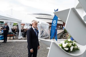 Padėkota jūrininkams ir uostininkams, savo darbais stiprinantiems valstybę ir Klaipėdos uostą.