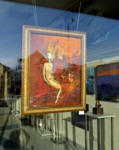 Ernesto Žvaigždino darbas galerijos languose