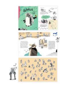 Viktorijos Dambrauskaitės - Ežiuko kurti komiksai. Asmeninio archyvo nuotr.