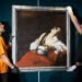 Vilniaus senamiestyje, Lietuvos nacionalinio dailės muziejaus Radvilų rūmų dailės muziejuje, eksponuojamas Caravaggio šedevras „Šv. Marijos Magdalietės ekstazė“. LNDM Gintarės Grigėnaitės nuotr.