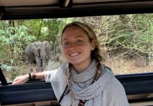 Klaipėdos universiteto doktorantė Vita Gardauskė Tanzanijoje