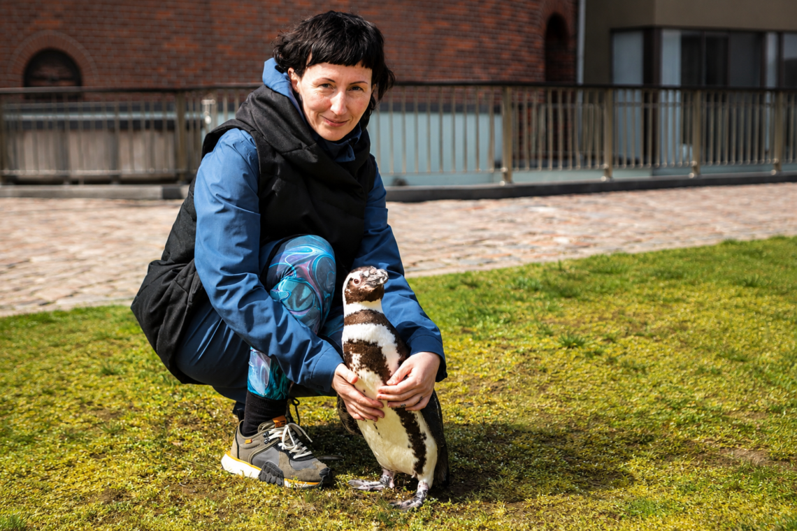 Dailininkė, komiksų kūrėja Viktorija Dambrauskaitė - Ežiukas. Lietuvos Jūsų muziejaus nuotr.