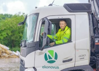 Alytaus regione dirbantis Ekonovus vairuotojas Audrius.