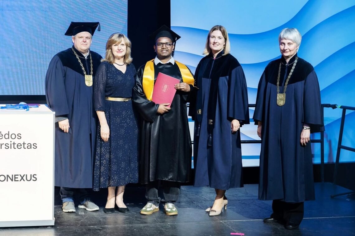 Iš Bangladešo į Klaipėdą: studijos Klaipėdos universitete Miah atvėrė naujas galimybes